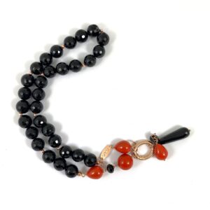 MARAKÒ - COLLIER AGATA NERA
