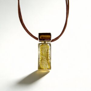 GABRIELLA NANNI - COLLANA VETRO MURANO - Giallo