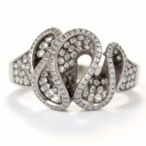 ULTIMA EDIZIONE - ANELLO IN ARGENTO CON ZIRCONI