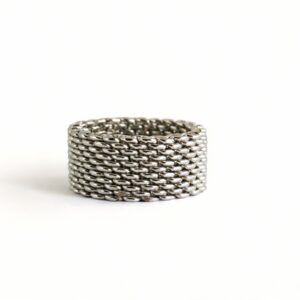 ANELLO A FASCIA IN ARGENTO
