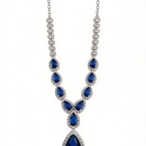 COLLIER CON ZAFFIRI E ZIRCONI