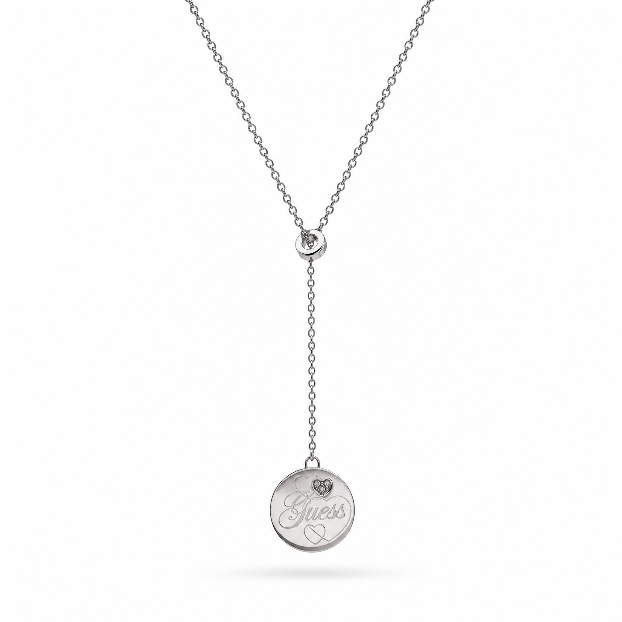 GUESS - COLLANA ACCIAIO CON PENDENTE