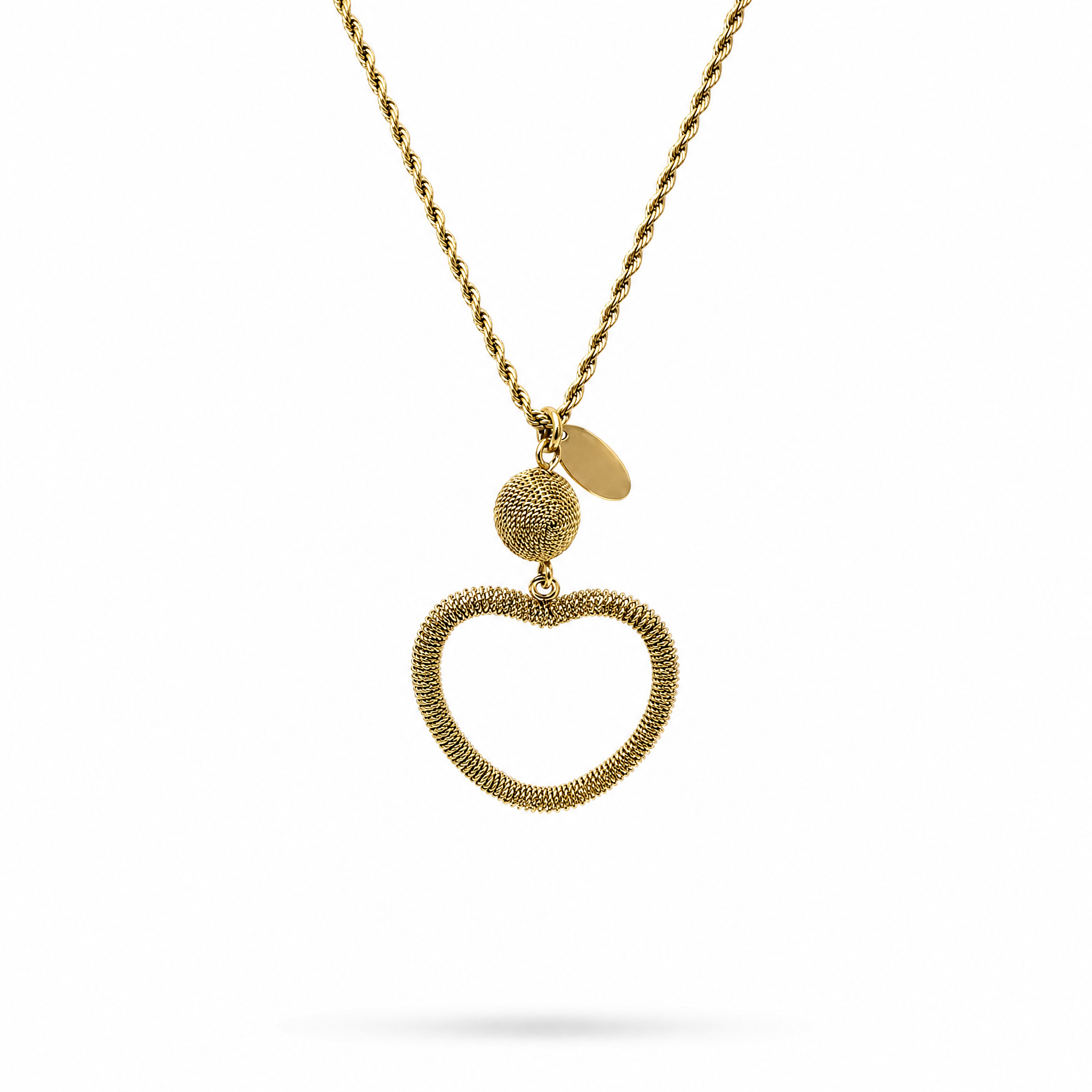 MOSCHINO - COLLANA CON PENDENTE CUORE