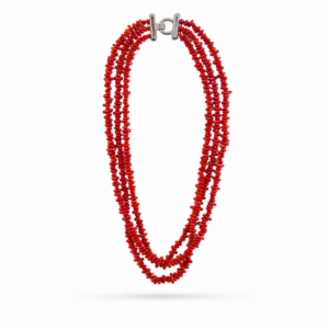 ASAKO - COLLANA CON CORALLO